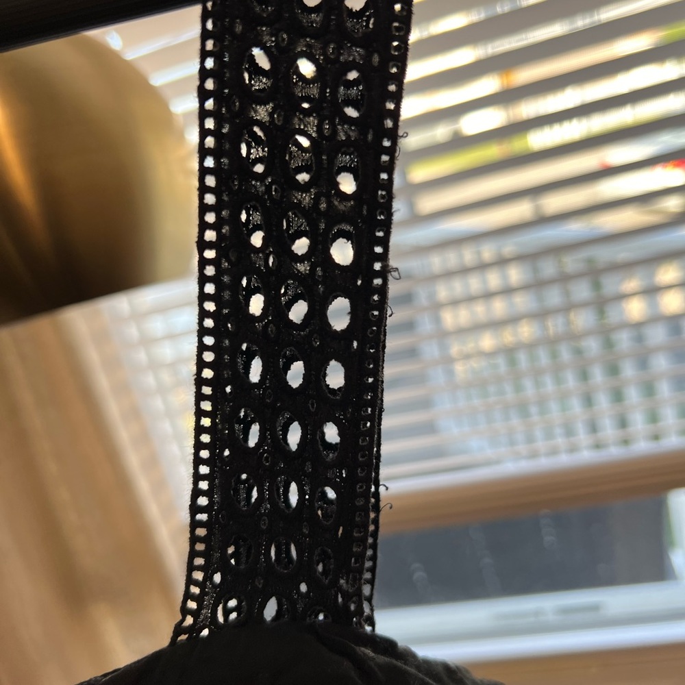 J.Crew Black Dress with lace | Size  12T - Picture 3 of 8